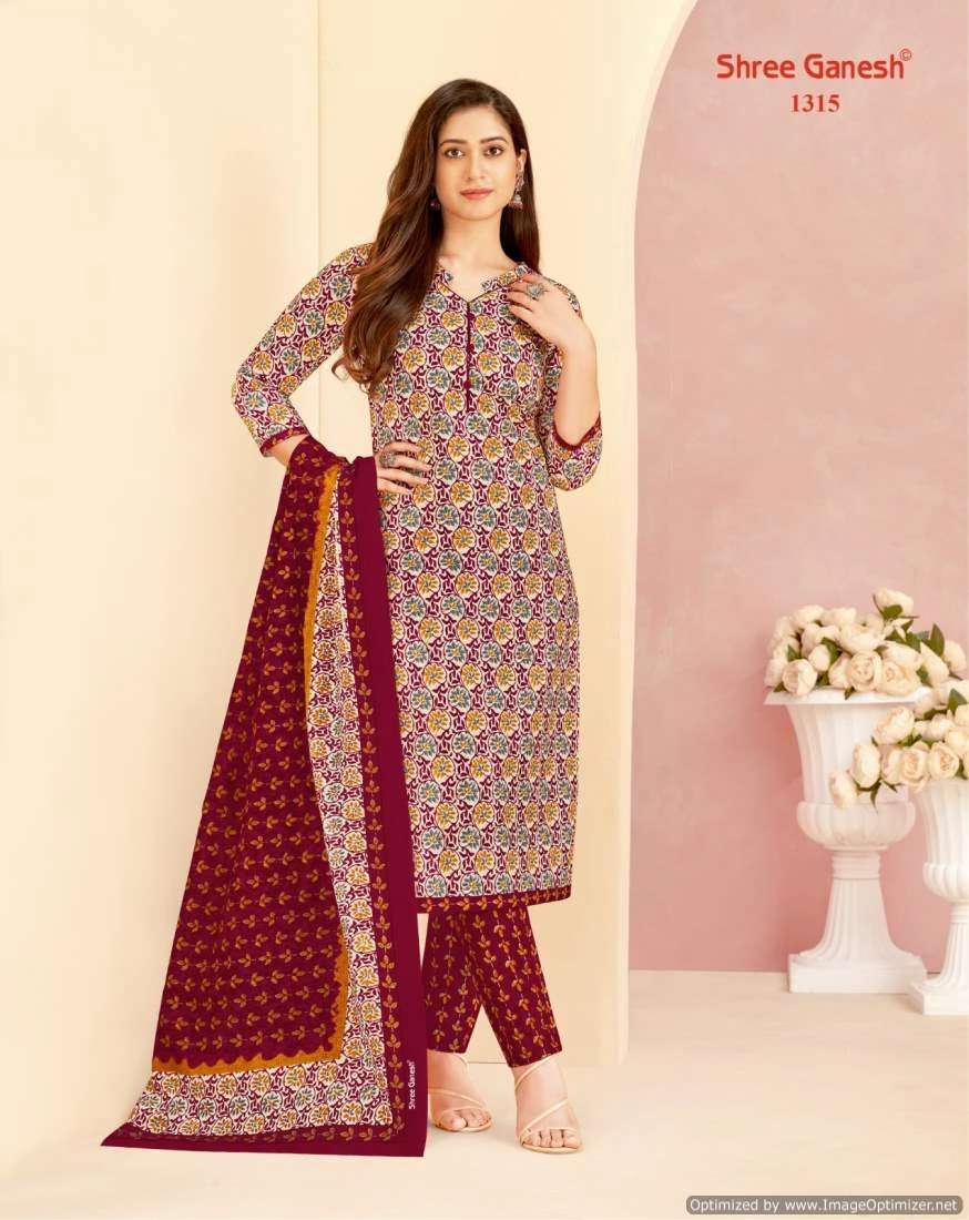 Shree Ganesh Vaani Vol 3 Cotton Wholesale Salwar Suit Catalog — Wholesale, MPA wholesale from Surat - Gallery Image 13
